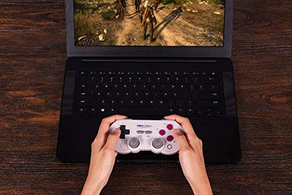 8Bitdo SN30 Pro Bluetooth Controller with Hall Effect Joystick (G Classic) | Rumble Vibration, Turbo Function, Wireless Gamepad for Switch/Switch 2, Windows, Apple, Steam Deck & Raspberry Pi - color: G Classic Edition