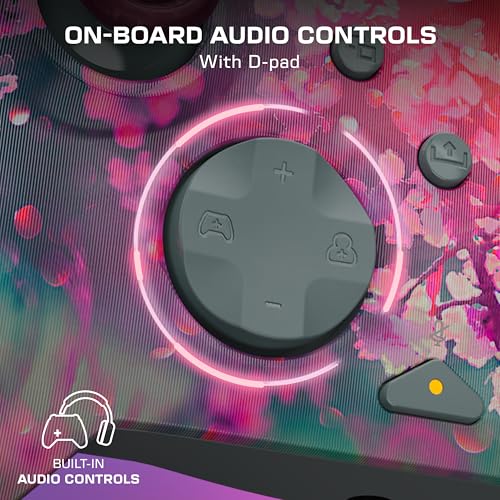 Turtle Beach Rematch Advanced Wired Gaming Controller for Xbox & PC | Xbox Series X|S, Xbox One, PC, 2 Remappable Buttons, Hall-Effect Triggers, Audio Controls, Image Shifting Design, Kyoto Bloom - color: Kyoto Bloom Reveal