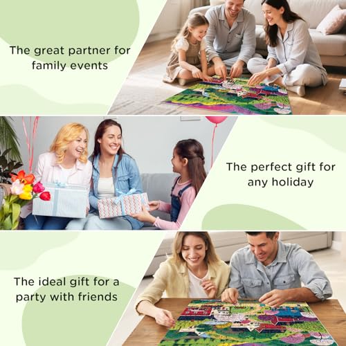 500 Piece Puzzle for Adults, Countryside Scenery Jigsaw Puzzle - style: Countryside Scenery