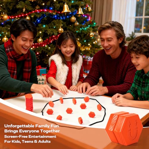 20-Piece Magnetic Chess Game | Textured Stones & Rope, Strategic Standing Play for Kids & Adults, Family, Party, Travel & Camping, Puzzle Strategy Games