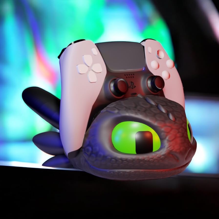 Dragon Controller Stand Holder for Xbox | Gamer Gift | 3D Printed Accessory | Gaming Desk Decor