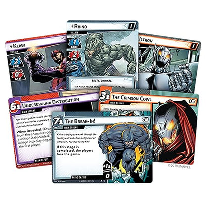 Asmodee Marvel Champions The Card Game (Core Set) - Cooperative Superhero Strategy Game for Kids and Adults, Ages 14+, 1-4 Players, 45-90 Minute Playtime