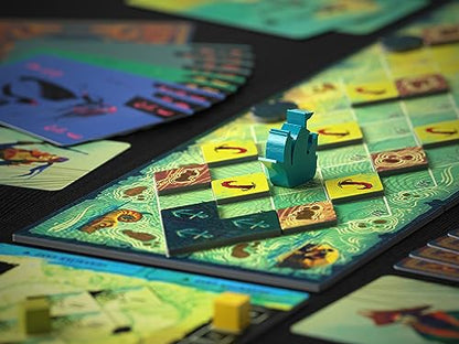 Allplay Sail Cooperative Strategy 2 Player Board Game for Adults and Family | The Strategy Line | 45 Minute Play Time