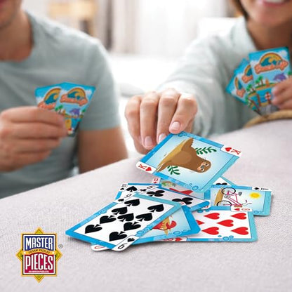 Masterpieces Beach Life Themed Cards - 54 Card Deck, Novelty Design for Adults & Unisex, Multi-Color, Nature Theme - style: Beach Life