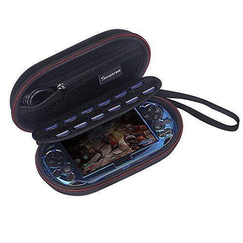 Smatree P100L Carrying Case Compatible for PS Vita 1000, PSV 2000, PS Vita PCH-2000,PSP 3000 with Cover (Console,Accessories and Cover NOT Included) | Compatible for PS Vita 1000,PSV 2000,PS Vita PCH-2000,PSP 3000 with Cover (Console,Accessories and Cover