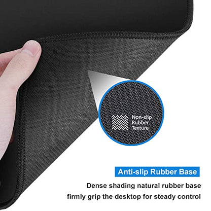 Extra Large Gaming Mouse Pad Design Desk Pad XXL,Mousepad with Non-Slip Rubber Base & Stitched Edges Mouse Mat,Portable Desk Mat for Computer Keyboard Mice Laptop and PC,31.5X15.7 inches - color: Pattern06