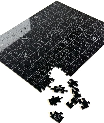The Clearly Impossible Puzzle 100, 200, 500, 1000 Pieces Hard Puzzle for Adults Cool Difficult Clear Brain Teaser - Difficult Funny for Adults (200 Piece WTF Edition) - size: 200 Piece WTF Edition