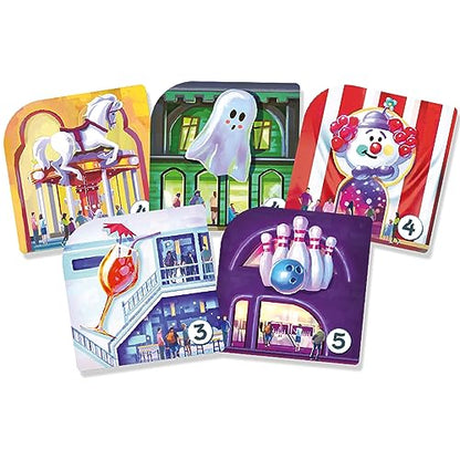 Waterfall Park Board Game - Build The Ultimate Amusement Park! Strategy Game, Fun Family Game for Kids and Adults, Ages 10+, 3-5 Players, 45 Minute Playtime, Made by Repos Production