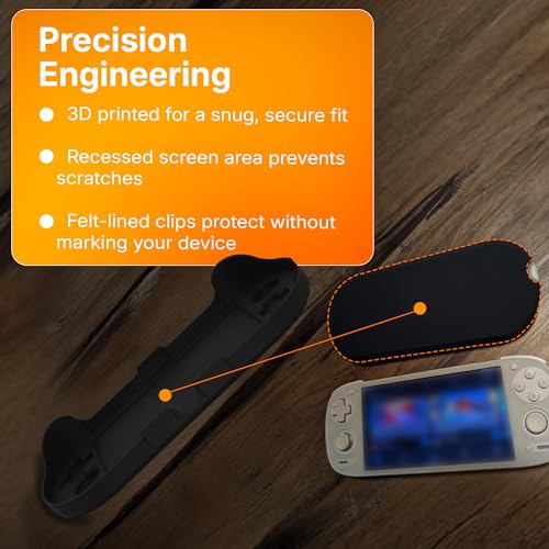 SplashNColor Console Cover Compatible with Odin 2 Mini Clipshield Slim Protective Shell Reversible Pocket Handheld Emulator Retro Portable Gaming Case No Travel Bag Needed