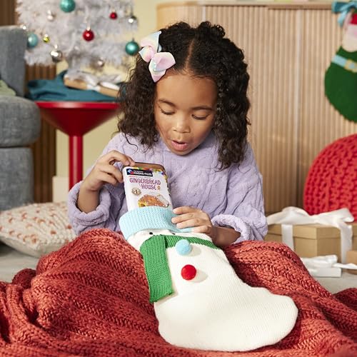 MAGNA-TILES microMAGS 24-Piece Gingerbread House Travel Set, The Original Magnetic Building Brand - style: Gingerbread