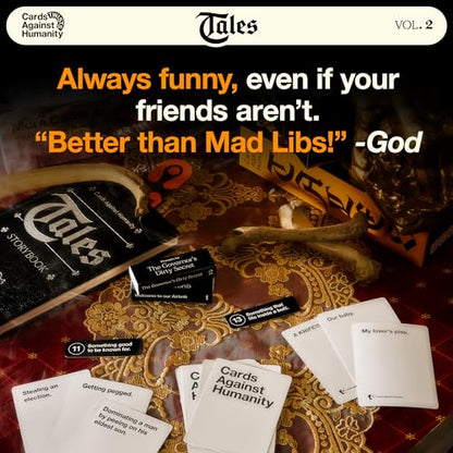 Cards Against Humanity Tales Vol. 2 • A New Twist on The Classic Adult Party Game • Fill in The Blanks of Horrible Stories with Your Cards