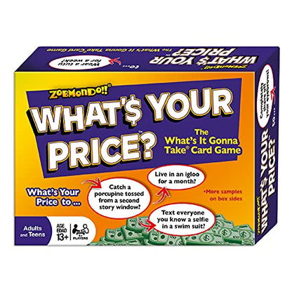 Zobmondo!! What's Your Price Card Game