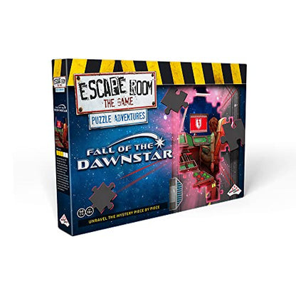 Escape Room The Game Puzzle Adventures The Fall of the Dawnstar | Jigsaw Puzzle and Escape Room in One for Adults and Teens (English Version) - style: The Fall of the Dawnstar