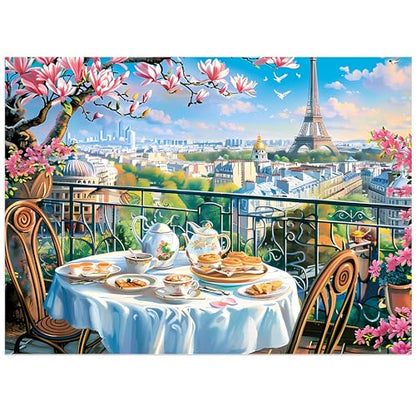 Puzzles for Adults 500 Pieces, Fit Together Perfectly, No Dust, Eiffel Tower Paris Jigsaw Puzzles 500 Pieces, Challenging Puzzle Games Family Activity, Great Gift Idea, Home Decor(21 x 15 in) - style: Eiffel Tower Puzzle