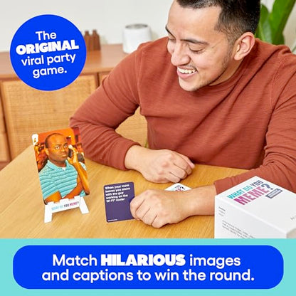 WHAT DO YOU MEME? Core Game (Original Version) – The Hilarious Adult Party Game for Meme Lovers - size: 16.51 cm x 11.43 cm x 10.92 cm, style: Classic