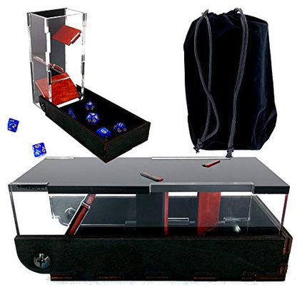 C4Labs Colour Lux Drawbridge Dice Tower - Symphony Violet - color: Violet