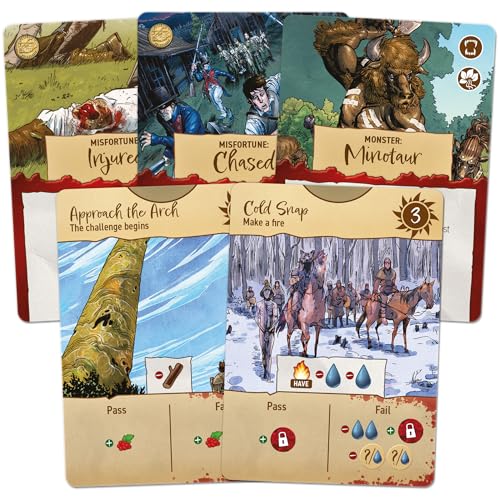 Corps of Discovery – Cooperative Adventure Board Game by Off the Page Games | 1–4 Players | Ages 14+ | 45–75 Min - Origins Award Nominee - style: Base Game