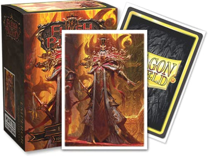Dragon Shield | Flesh & Blood Art Sleeves | 100 CT - Smooth & Tough Premium TCG Sleeves | Compatible with Pokemon, One Piece & Magic the Gathering | Emperor - color: Emperor
