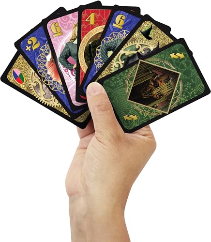 Mattel Games UNO Wicked Card Game for Kid, Adult & Family Nights, Parties, Travel & Camping, Inspired by the Movie - style: UNO Wicked