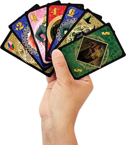 Mattel Games UNO Wicked Card Game for Kid, Adult & Family Nights, Parties, Travel & Camping, Inspired by the Movie - style: UNO Wicked