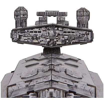 4D Build, Star Wars Deluxe Imperial Star Destroyer 3D Model Kit, Star Wars Collectibles & Desk Decor, Adult Puzzle, Building Toys, 278 Pieces, 3D Puzzles, Gift Ideas for Ages 12 & Up - style: Deluxe Imperial Star Destroyer 278 pcs