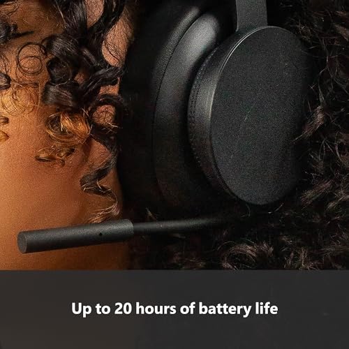 Xbox Wireless Gaming Headset | Carbon Black | Over Ear Headphones | Spatial Audio with Dolby Atmos | Consoles, PCs, TVs, Mobile, and More