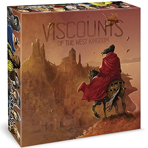 Renegade Game Studios Viscounts of the West Kingdom Collector's Box | Storage Organizer for Board Game, 2 Expansions & Promo Content, Fits Sleeved Cards, Matches Paladins & Raiders Boxes