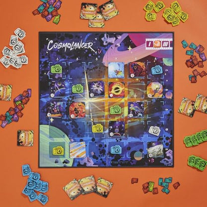 Cosmolancer Board Game | A Strategy Game by Reiner Knizia | Ages 9 and Up | 2 to 4 Players | 30 Mins. | Family Games for Kids, Teens, and Adults