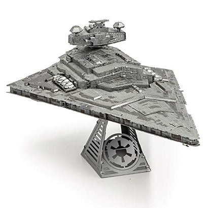 Metal Earth Puzzle 3D Destroyer Imperial Star Wars Metal Jigsaw Puzzles Buildable Model Kits for Adults Challenging Level 6.7 X 9.73 X 7.39 Inches