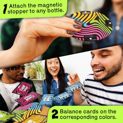 Big Potato Cards vs Gravity: Ultimate Stacking & Balancing Card Game | Waterproof Board Game for Family Fun, Holidays & Game Nights | 2-4 Players - style: Original Version