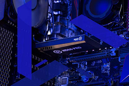 Elgato HD60 Pro1080p60 Capture and Passthrough, PCIe Capture Card, Low-Latency Technology, PS5, PS4, Xbox Series X/S, Xbox One
