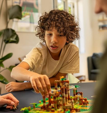 Monkey Palace - LEGO Board Game, Brick Building Strategy Board Game for Kids 8-12, Family Fun for Adults, LEGO Fun Toys for Kids & Families, 2-4 Players Ages 10+, 45 Minute Playtime | For brick fans, stack towers, score with monkeys, Compatible with LEGO
