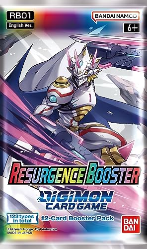 BANDAI NAMCO Entertainment Digimon Card Game: Resurgence Booster Box, Blue