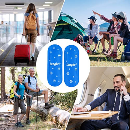 YOUSHARES Diabetes Ice Packs for Insulin Cooler Travel Case - Mini Ice Packs Suitable for Most Insulated Medication Travel Bag, TSA Approved Ice Packs for Diabetic Travel Case - color: Travel Ice Packs