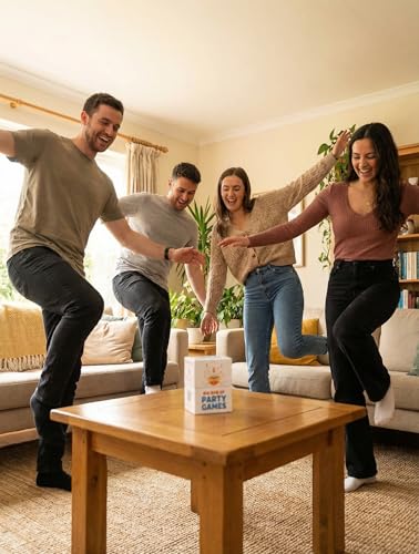 100 Party Games for Adults & Teens | Game Night Games for Large Groups & Big Crowds | Icebreakers, Team Building & Fun Group Games | 2-20 Players