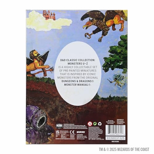 WizKids D&D Classic Collection: Monsters U-Z Boxed Set