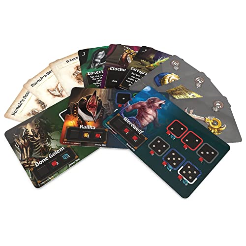Roll Player Adventures: Gulpax's Secret Expansion | an exciting new Full Campaign | Explore new Locations, Battle new Foes! | Age 14+, 1-4 Players, 90-150 Min by Thunderworks Games - style: Gulpax's Secret