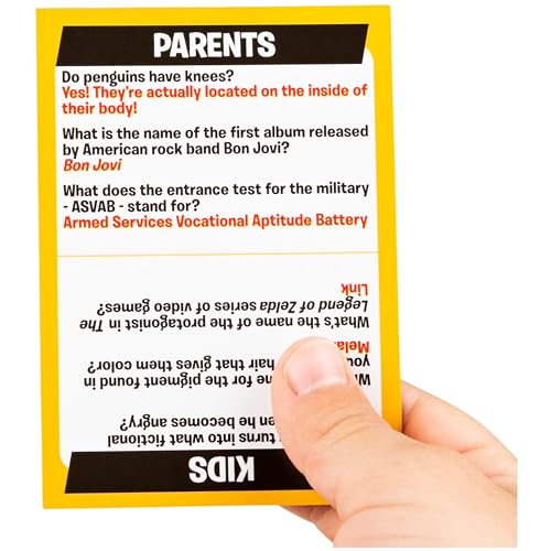 Spin Master Beat The Parents Board Game for Families and Kids Aged Over 5, (6062192)