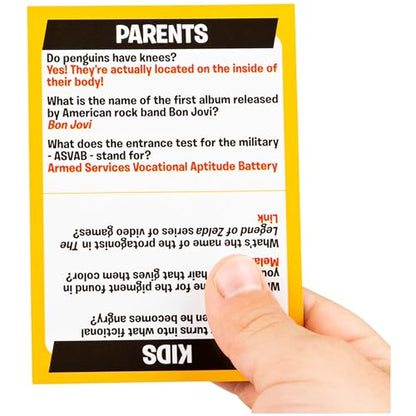 Spin Master Beat The Parents Board Game for Families and Kids Aged Over 5, (6062192)