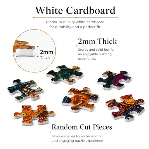Jigsaw Puzzles for Adults 1000 Pieces Impossible Hard Difficult Challenging Puzzles for Adults 1000pc Puzzles The Woman in Meditation Jigsaw Puzzle 1000 Pieces 28 x 20 inch