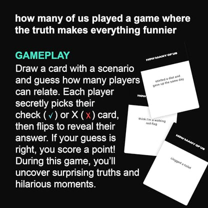 How Many of Us - Find Out How Well You Know Your Friends | The Hilarious Adult Party Game that Calls Everyone Out and Sparks Conversation