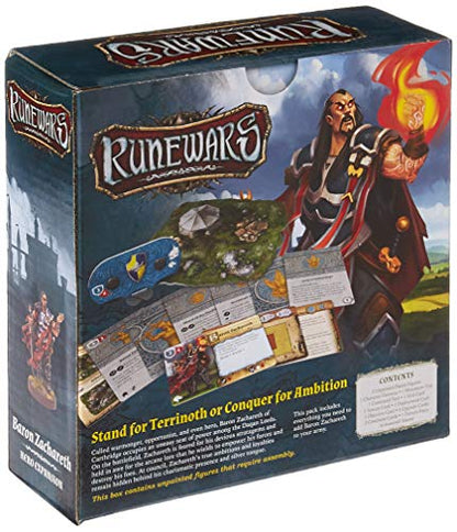 Runewars: Baron Zachareth Games, Multicolor