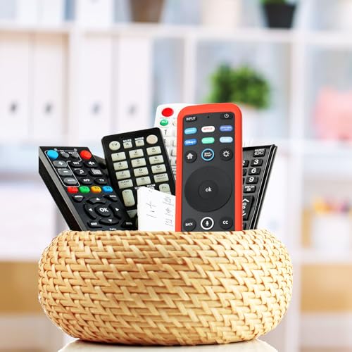 Case for Vizio XRT260 Voice Remote Control 2023/2021, Cover for VIZIO XRT260 Smart TV Remote Silicone Skin Sleeve Red - color: Non-Glow Red