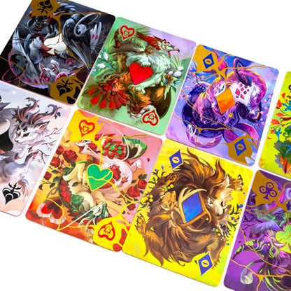 Beasts Card Game | Cooperative Teamwork, Strategy & Tension, Limited Communication Puzzle for Kids & Adults, Ages 12+, 2-6 Players, 30 Mins