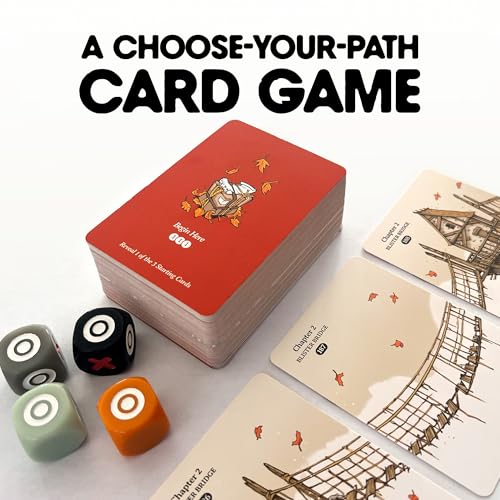 SPIRE'S END: Hildegard Card Game, Add to Your Choose-Your-Path Adventure and Strategy Board Games, Immersive Solo or Cooperative Play for Ages 16 and Over, 1-2 Players, 30-180 Minute Playtime