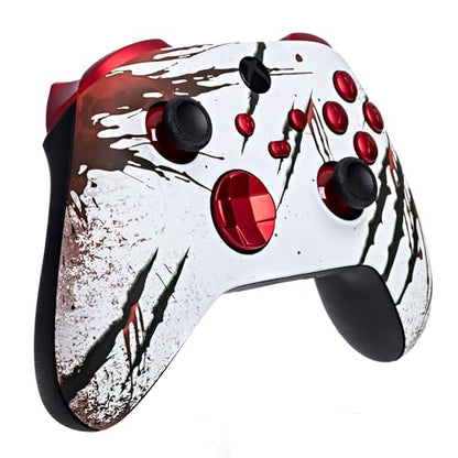 Crazy Controllerz Customz Series Custom Wireless Controller for Xbox One Series X S PC - Predator Design - color: XS PREDATOR
