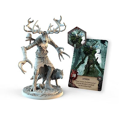 The Witcher Old World Deluxe Edition Board Game - Fantasy & Adventure Strategy Game for Adults, Ages 14+, 1-5 Players, 90-150 Min Playtime, Made by Go On Board
