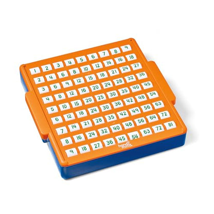 hand2mind Multiplication Practice Board, Math Facts Games, Elementary Math Manipulatives, Educational Toys, Kids Learning Toys, Number Centers for Classroom, Multiplication Table Learning Activities