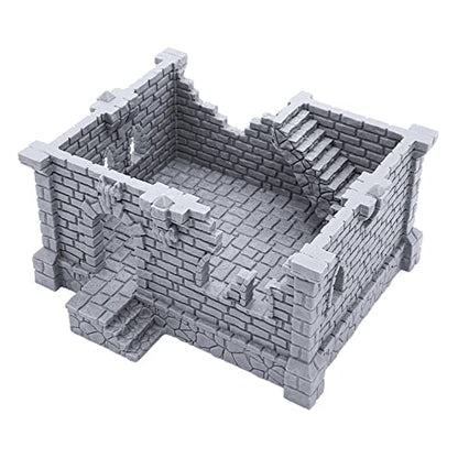 EnderToys Ulvheim Ruins by Terrain4Print (Set C), 3D Printed Tabletop RPG Scenery and Wargame Terrain for 28mm Miniatures