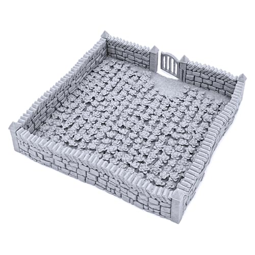 EnderToys Farm Fields - DND Terrain - 28mm Scenery for Tabletop Miniatures